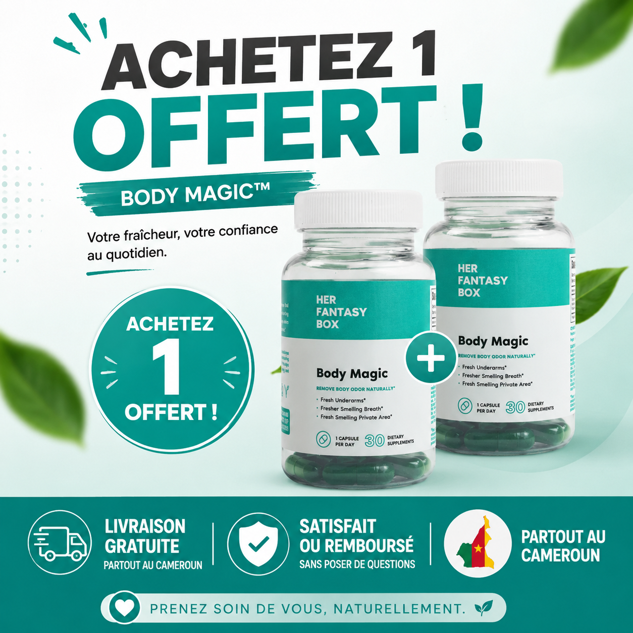Dites adieu a la mauvaise haleine 1 ACHETER = 1 OFFERT